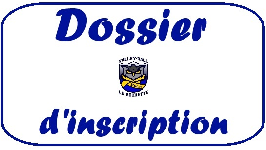 Dossier d'inscription