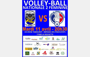 Match Nationale 2 / Equipe de France Militaire ce mardi 11 avril à 20h30