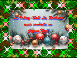 le Volley-Ball La Rochette vous souhaite un Joyeux Noel