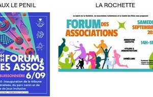 Forum des Associations de La Rochette et de Vaux le Pénil du samedi 6 septembre