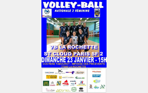 Nationale 2 : VB LA ROCHETTE - SAINT-CLOUD PARIS SF 2 CFC