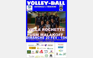 Nationale 2 : VB LA ROCHETTE - USM MALAKOFF
