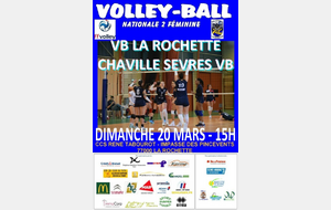 Séniors Nationale 2 : VB LA ROCHETTE - CHAVILLE SEVRES VB