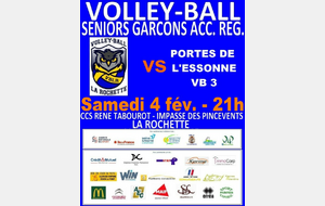 VB LA ROCHETTE - PORTES DE L'ESSONNE VB 3