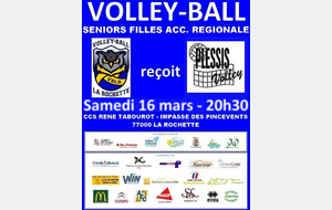 VB LA ROCHETTE - PLESSIS VOLLEY