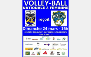VB LA ROCHETTE - VINCENNES VOLLEY CLUB