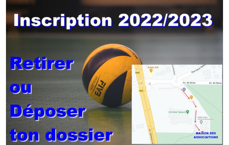 Inscription 2022/2023