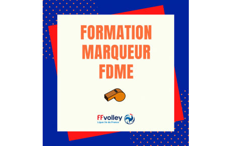 Formation &quot;Marqueur&quot;
