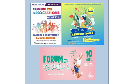 Forum des Associations de La Rochette, de Dammarie les Lys et de Vaux le Pénil
