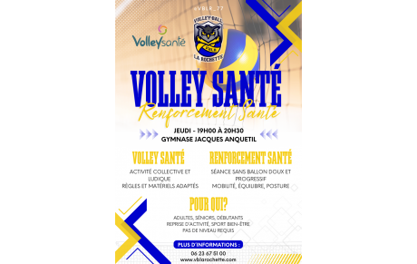 Le Volley Santé, c'est le jeudi !