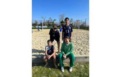 M13 garçons beach 2x2