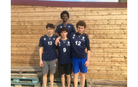 M18 garçons beach 2x2