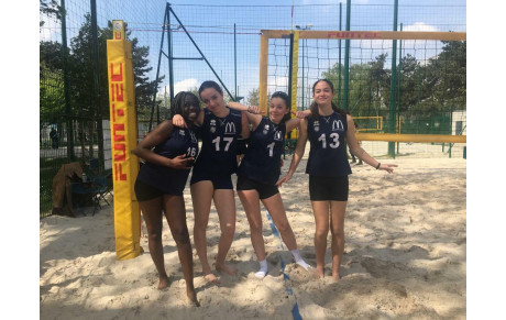 M15 filles beach 2x2