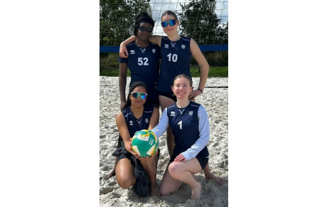 M18 filles 2x2 beach équipe 2
