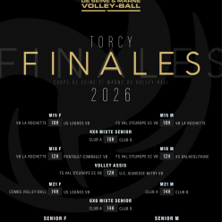 Finale des Coupes de Seine et Marne 2026 - catégories M15 à Séniors