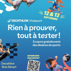 Vitalsport 2026 au Décathlon Bois Sénart ce week-end