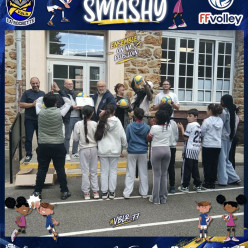 🏐🎁 Remise du pack Smashy à l’école élémentaire Paul Doumer !