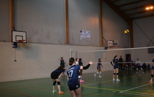M18 filles équipe 1 3/0 PUC VB